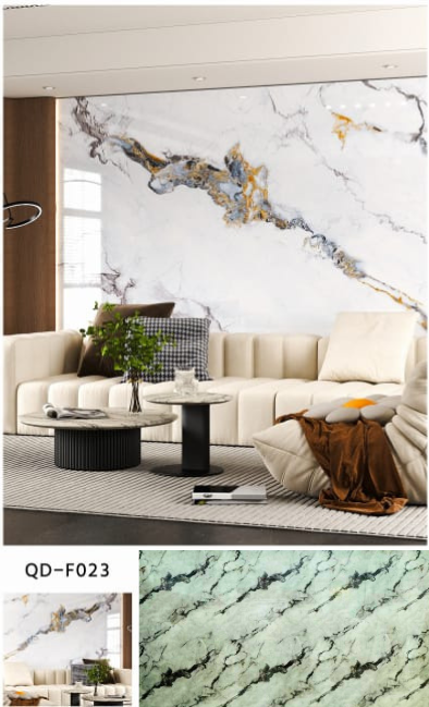 Marble wall sticker
