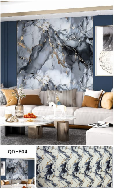 Marble wall sticker