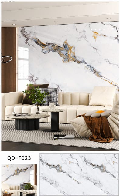 Marble wall sticker